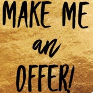 I will accept offers